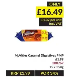 Musgrave MarketPlace McVities caramel digestives pmp offer