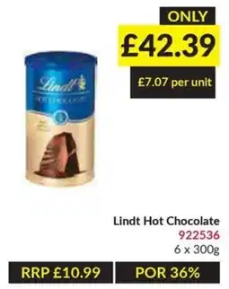 Musgrave MarketPlace Lindt hot chocolate offer