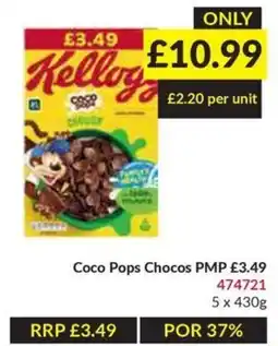 Musgrave MarketPlace Kellogg's Coco Pops Chocos offer
