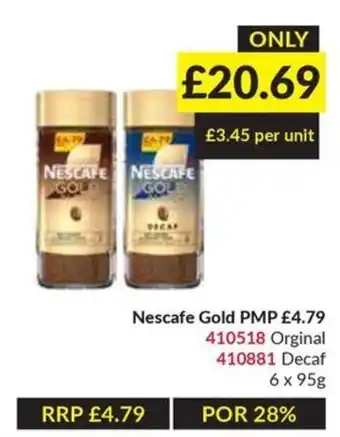 Nescafe Gold PMP