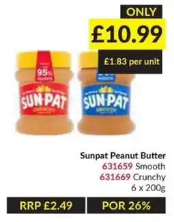 Musgrave MarketPlace Sunpat peanut butter offer