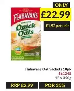 Musgrave MarketPlace Flahavans Quick Oats offer