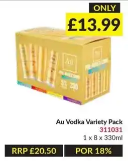 Musgrave MarketPlace Au Vodka Variety Pack offer