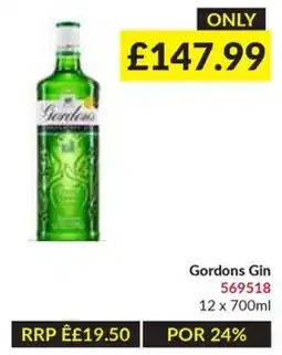 Musgrave MarketPlace Gordons Gin offer