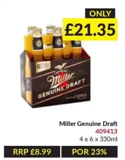 Musgrave MarketPlace Miller genuine draft offer