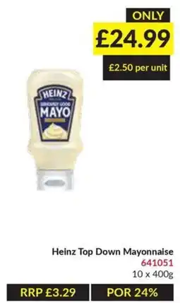 Musgrave MarketPlace Heinz top down mayonnaise offer