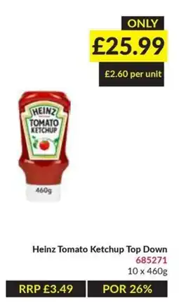Musgrave MarketPlace Heinz tomato ketchup offer