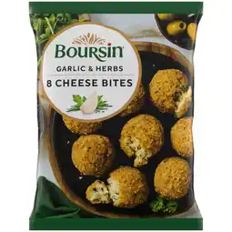Iceland Boursin Garlic & Herbs 8 (Approx.) Cheese Bites 240g offer