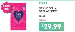 Bestway Tilda grand sella basmati rice offer