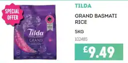 Bestway Tilda grand basmati rice offer