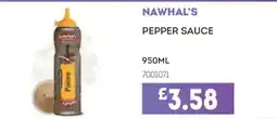 Bestway Nawhal's pepper sauce offer