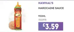 Bestway Nawhal's marocaine sauce offer