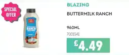 Bestway Blazing buttermilk ranch offer