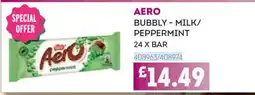 Bestway Aero bubbly - milk/peppermint offer
