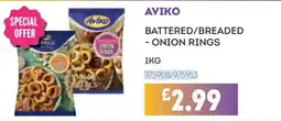 Bestway Aviko battered/breaded onion rings offer