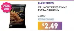 Bestway Maxifries crunchy fries 11mm/extra crunchy offer