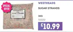 Bestway Westheads sugar strands offer