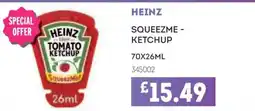 Bestway Heinz squeezme - ketchup offer