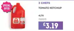 Bestway 3 Chefs tomato ketchup offer