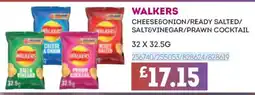 Bestway Walkers cheese & onion/ready salted/salt & vinegar/prawn cocktail offer