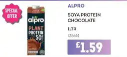 Bestway Alpro soya protein chocolate offer
