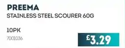 Bestway Preema stainless steel scourer offer