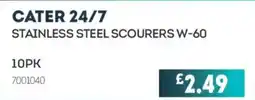 Bestway Cater 24/7 stainless steel scourers w-60 offer