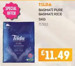 Bestway Tilda basmati pure basmati rice offer