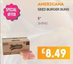 Bestway Americana seed burger buns offer