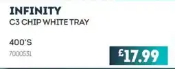 Bestway Infinity c3 chip white tray offer