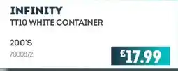 Bestway Infinity tt10 white container offer