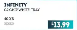 Bestway Infinity c2 chip white tray offer