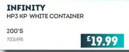 Bestway Infinity hp3 kp white container offer