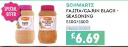 Bestway Schwartz fajita/cajun black seasoning offer
