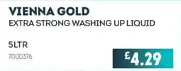 Bestway Vienna Gold extra strong washing up liquid offer