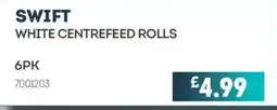 Bestway Swift white centrefeed rolls offer