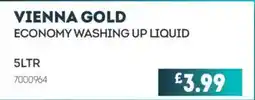 Bestway Vienna gold economy washing up liquid offer