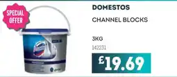 Bestway Domestos channel blocks offer