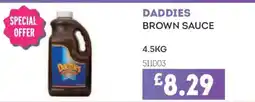 Bestway Daddies brown sauce offer