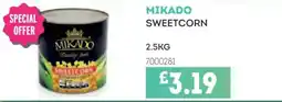 Bestway Mikado sweetcorn offer