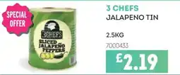 Bestway 3 Chefs jalapeno tin offer