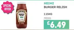 Bestway Heinz burger relish offer