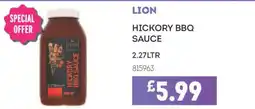 Bestway Lion hickory bbq sauce offer