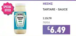 Bestway Heinz tartare sauce offer