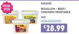 Bestway Maggi bouillon - beef/chicken/vegetable offer