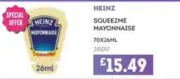 Bestway Heinz squeeze me mayonnaise offer