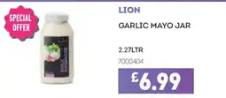 Bestway Lion garlic mayo jar offer