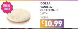 Bestway Dolza vanilla cheesecake offer