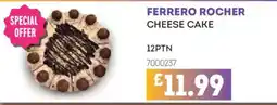 Bestway Ferrero Rocher cheese cake offer
