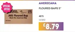Bestway Americana floured baps 5" offer